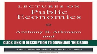 [PDF] Lectures on Public Economics Full Colection