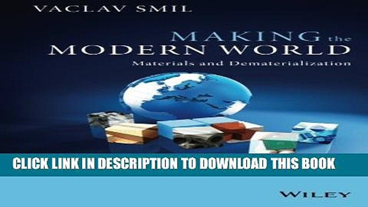 [PDF] Making the Modern World: Materials and Dematerialization Full Online