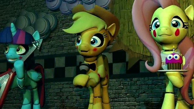 (SFM) Five Nights at Aj's (The story of three friends and two sisters) FNAF FIVE NIGHTS AT FREDDY'S SISTER LOCATION ANIMATION mlp
