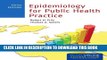 [PDF] Epidemiology For Public Health Practice (Friis, Epidemiology for Public Health Practice)
