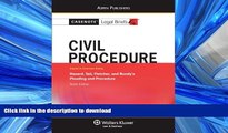 READ ONLINE Casenote Legal Briefs: Civil Procedure Keyed to Hazard, Tait, Fletcher and Bundy,