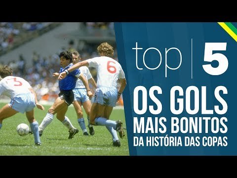 TOP 5 Os gols mais bonitos da história das copas