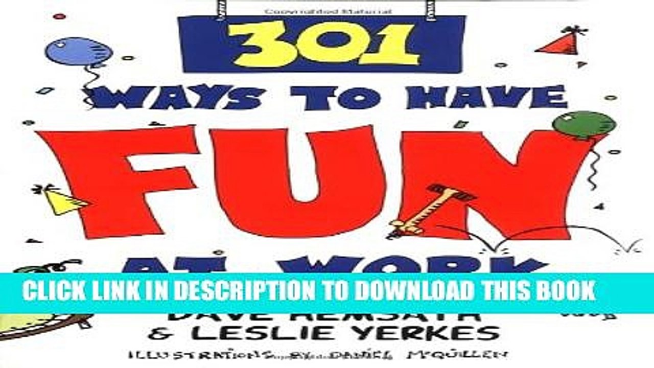 [PDF] 301 Ways to Have Fun At Work Popular Online