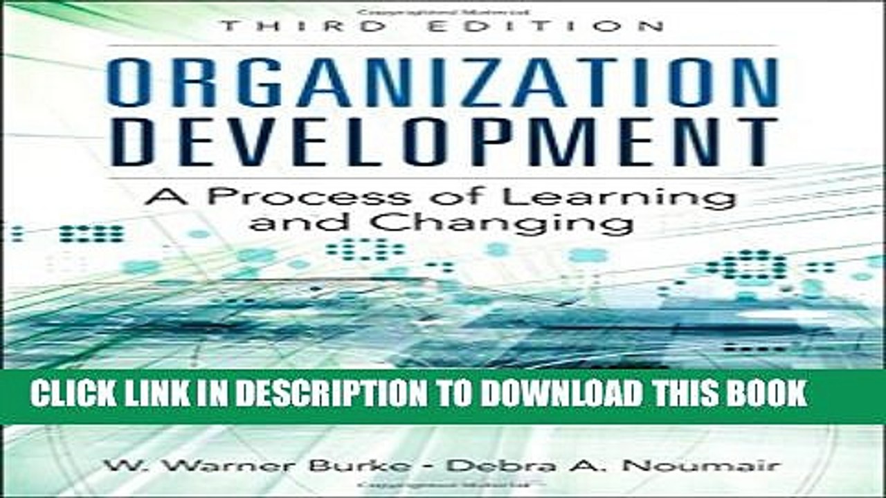 [PDF] Organization Development: A Process of Learning and Changing (3rd Edition) Full Online