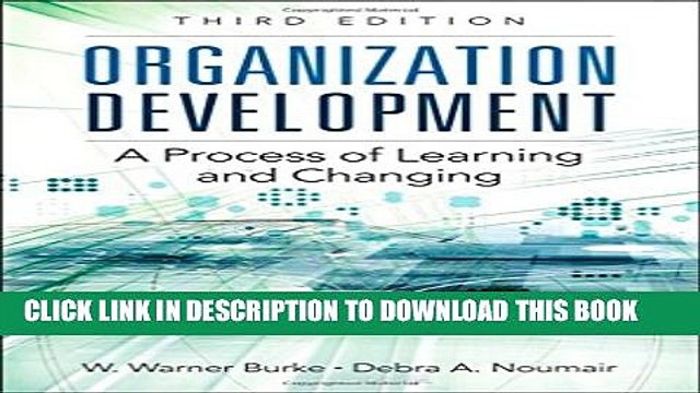 [PDF] Organization Development: A Process of Learning and Changing (3rd Edition) Full Online