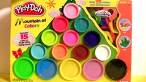 Play Doh Rainbow Mountain of Colors Playset Learn Colors with PlayDoh Montaña de Colores Arco Iris