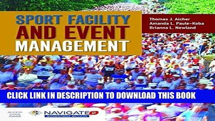 [PDF] Sport Facility And Event Management Full Online