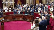 Le Parlement catalan favorable à un référendum sur l'indépendance de l'Espagne en 2017