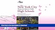 FAVORITE BOOK  Best New York City Private and Selective Public High Schools (College Admissions