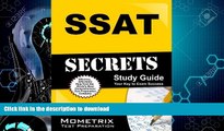 READ BOOK  SSAT Secrets Study Guide: SSAT Exam Review for the Secondary School Admission Test