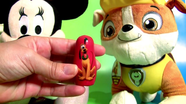 Mickey Mouse Clubhouse Stacking Cups Surprise Jelly Beans PJ MASKS Paw Patrol Nesting Toys Surprise