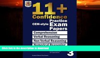 FAVORITE BOOK  11  Confidence: CEM-style Practice Exam Papers Book 3: Complete with answers and