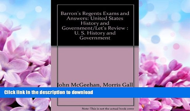 READ BOOK Barron s Regents Exams and Answers: United States History and Government/Let s Review