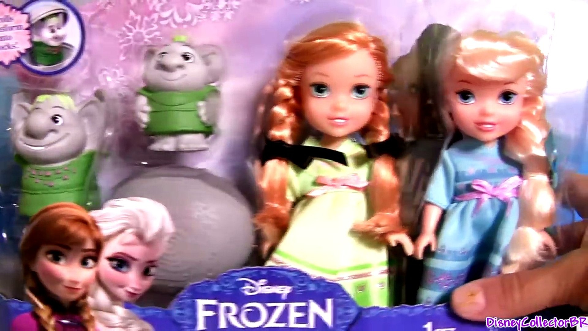 Disney Frozen Petite Surprise Trolls Gift Set Princess Anna Elsa ...