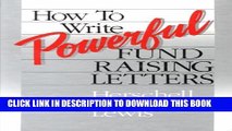 [PDF] How to Write Powerful Fund Raising Letters Popular Colection
