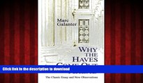 READ PDF Why the Haves Come Out Ahead: The Classic Essay and New Observations READ PDF FILE ONLINE