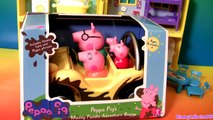 Peppa Pig Buggy Car Adventure Play Doh Muddy Puddles With Peppa Pig Theme Song George Mummy Daddy