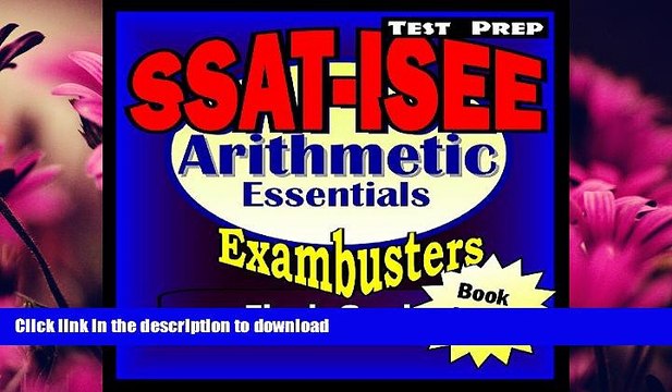 FAVORITE BOOK SSAT-ISEE Test Prep Arithmetic Review Exambusters Flash Cards Workbook 2 of 3: