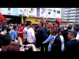 Llegada del presidente Nicolás Maduro al barrio El Chorrillo