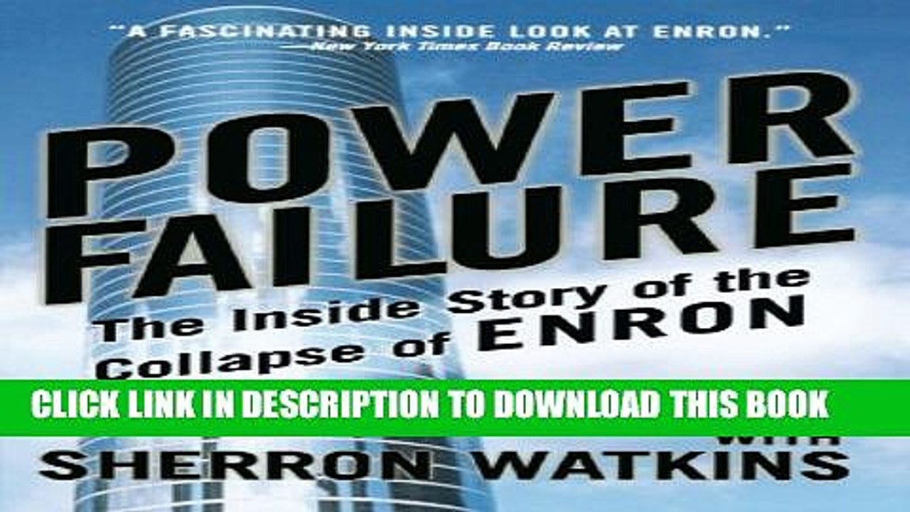 [PDF] Power Failure: The Inside Story of the Collapse of Enron Full Collection