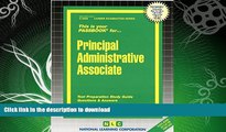 READ BOOK  Principal Administrative Associate(Passbooks) (Career Examination Passbooks) FULL