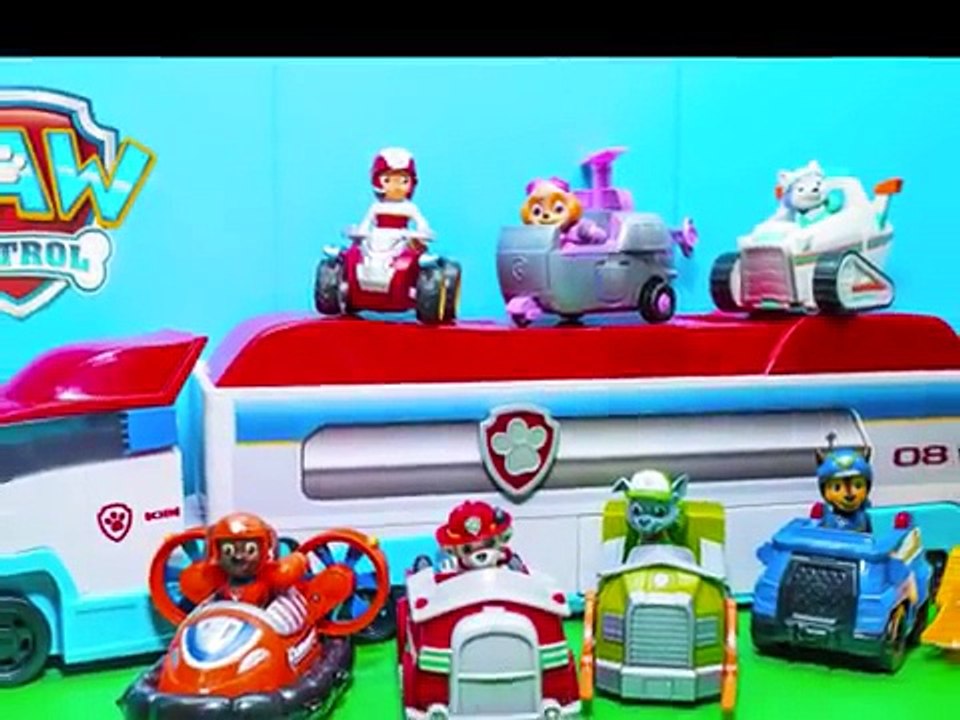 PAW Patrol La Patrulla Canina Paw Patroller Vehiculo Figuras Juguetes infantiles