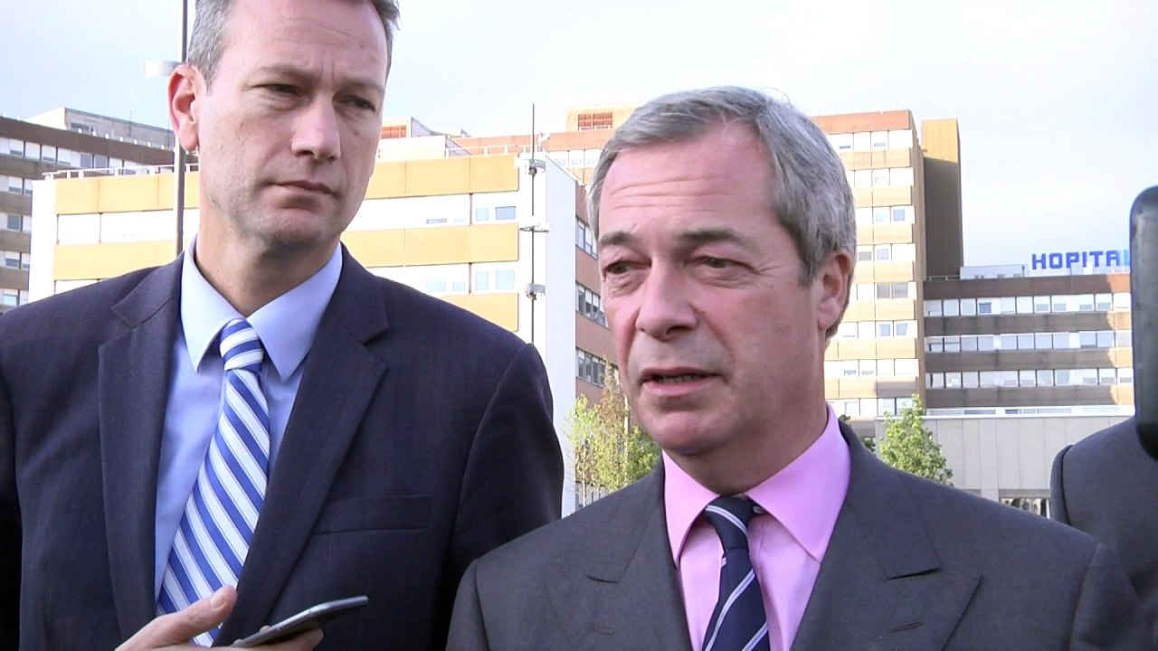 Farage: Steven Woolfe altercation 'shouldn't have happened'