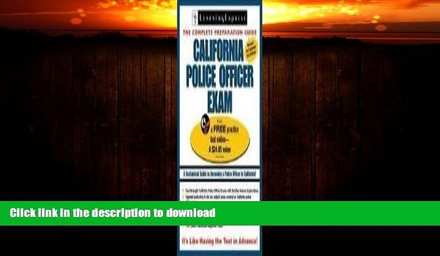 READ BOOK California Police Officer Exam (California Police Officer Exam (Learning Express))