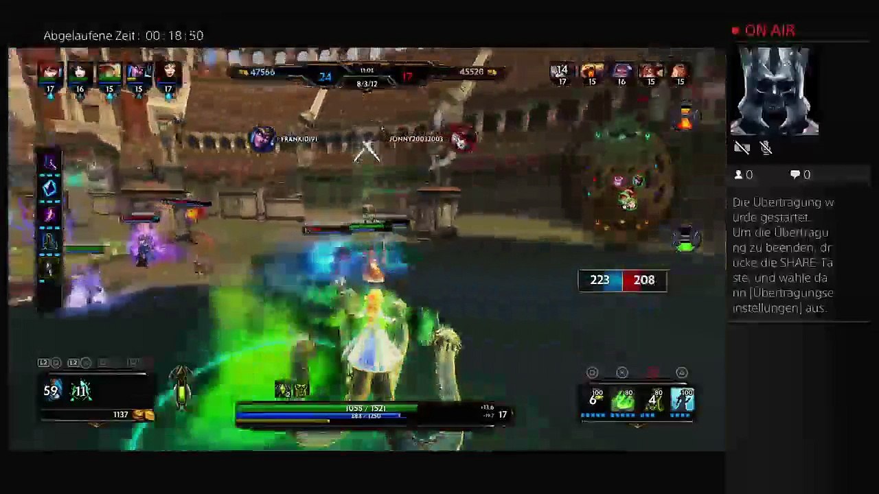 Smite PS4 gameplay -Arena 1