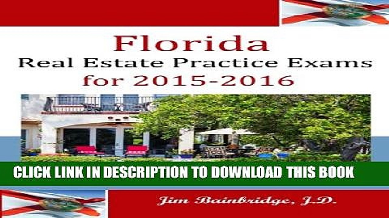 [PDF] Florida Real Estate Practice Exams for 2015-2016 Full Online