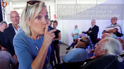 Marine Le Pen a choisi son QG de campagne pour 2017