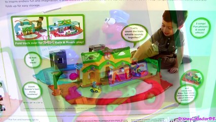 Cookie Monster Elmo Junction Railway Playset Cars Lightning McQueen Disney Pixar Cars2