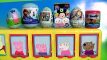 Peppa Pig Pop-Up Pals Toys Surprise Peppa Pig School Bus Disney Frozen Anna Elsa Paw Patrol