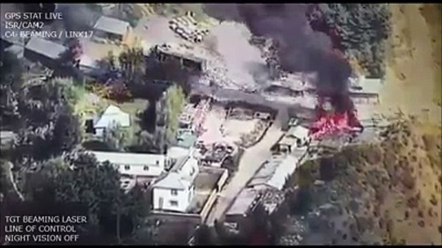 Surgical Strikes Pakistan Army blows up an Indian Army weapons, fuel dump site across the Line of Control (LOC) while one of its drones watch on and capturing it on tape.