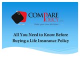 All You Need to Know Before Buying a Life Insurance Policy