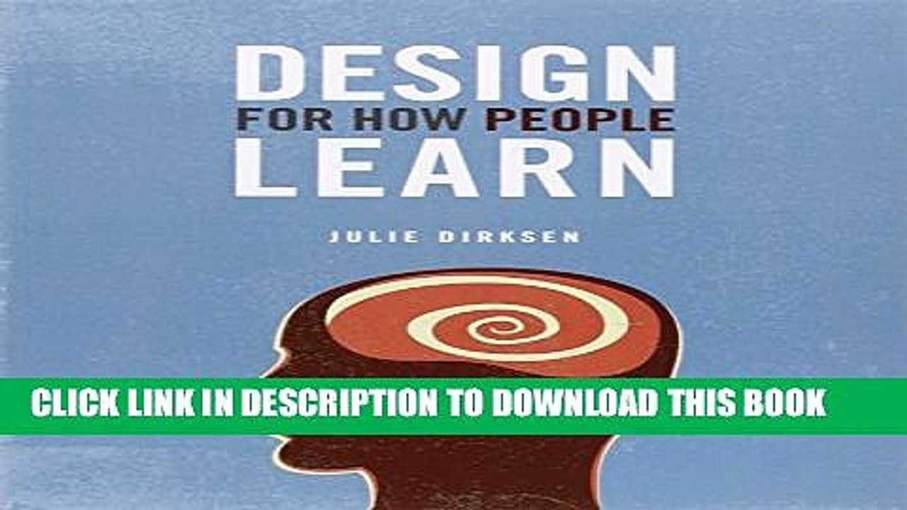 [Read PDF] Design For How People Learn Download Free