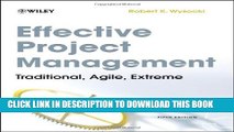 [Read PDF] Effective Project Management: Traditional, Agile, Extreme Download Online