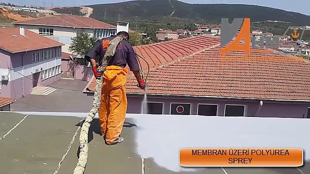 ALİM İZOLASYON ARDUAZLI MEMBRAN ÜZERİ POLYUREA SPREY