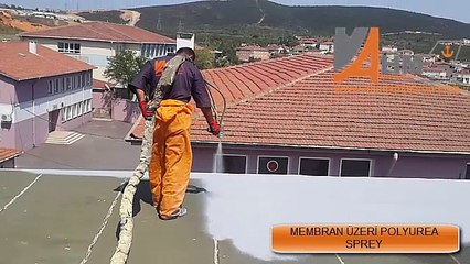ALİM İZOLASYON ARDUAZLI MEMBRAN ÜZERİ POLYUREA SPREY