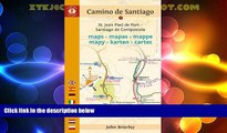 Big Deals  Camino de Santiago Maps - Mapas - Mappe - Mapy - Karten - Cartes: St. Jean Pied de Port