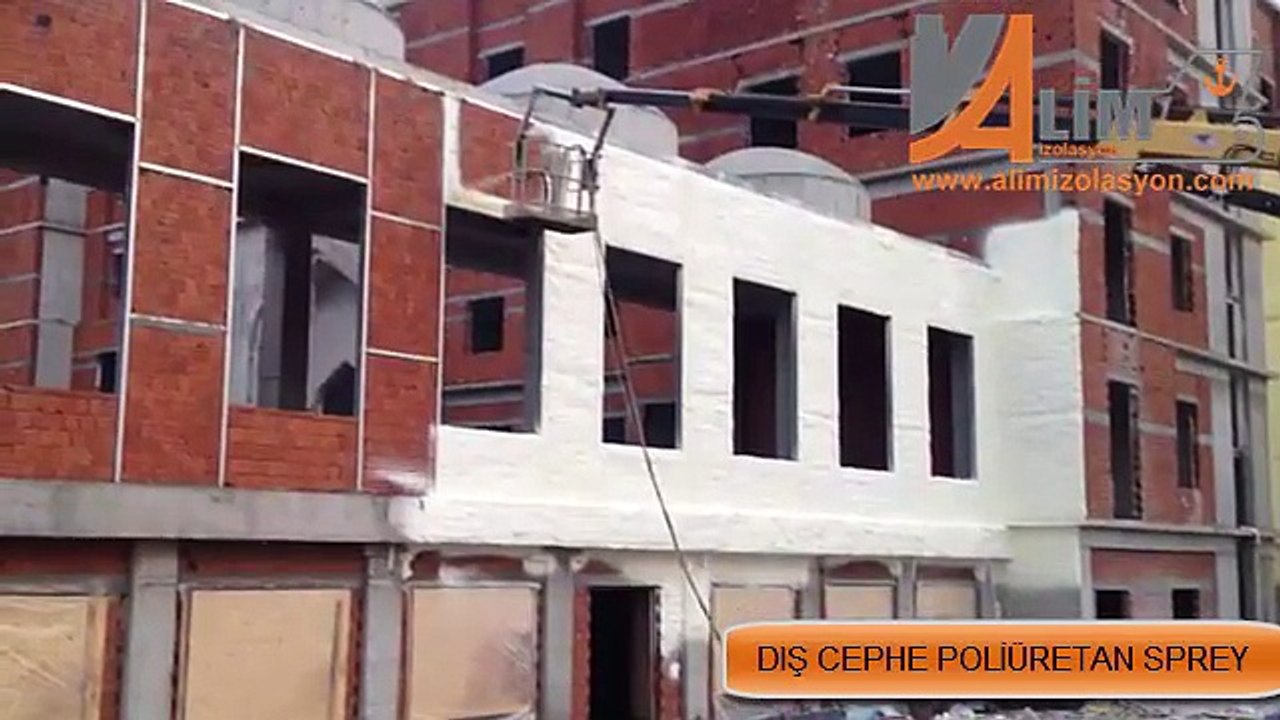 ALİM İZOLASYON DIŞ CEPHE POLİÜRETAN SPREY