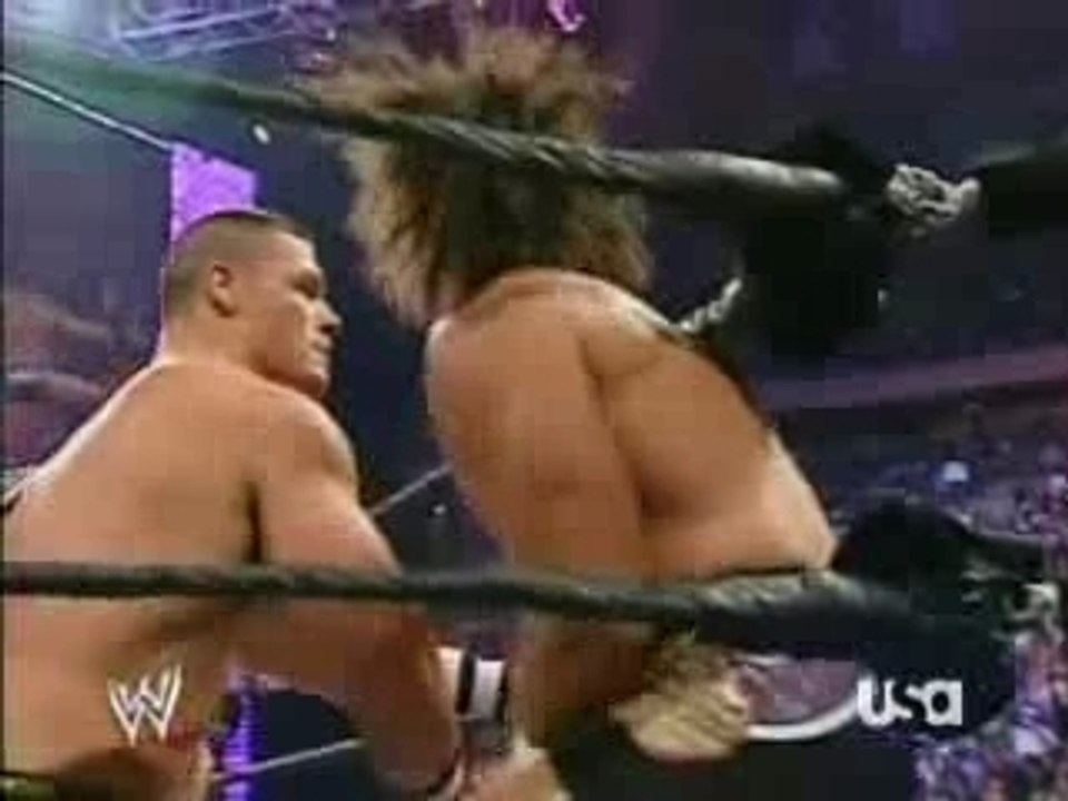 Umaga & John Cena Vs Randy Orton & Carlito