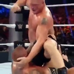 WWE Summerslam 2016 -  Brock Lesnar vs Randy Orton