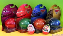 Disney Cars Surprise Eggs Holiday Edition Lightning McQueen Huevos Kinder Surprise Easter toys