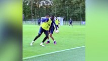 Paul Pogba destroys Dimitri Payet TWICE with unreal skills in France training