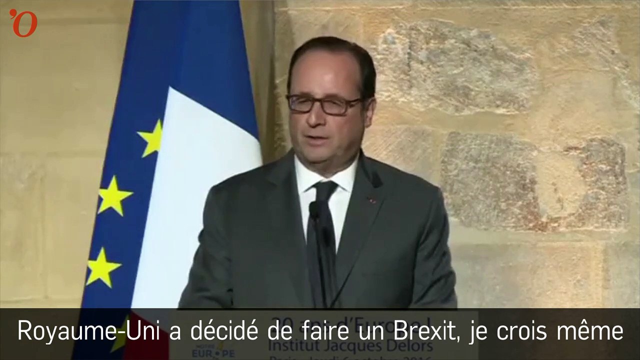 Brexit : François Hollande prône la fermeté avec le Royaume-Uni