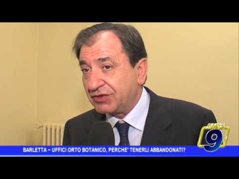 Barletta | Uffici orto botanico, perchè tenerli abbandonati?