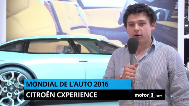 Mondial de l'Auto 2016 - CXperience, le Concept de Citroën