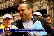 Piden beneficios para venezolanos obtengan residencia en Perú