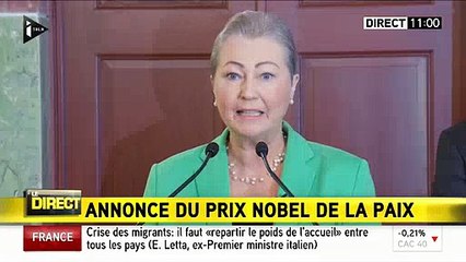 Le prix Nobel de la paix a été attribué au président colombien Juan Manuel Santos